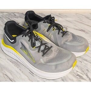 ALTRA Men's Grey Lime Paradigm 7 Zero Drop Stability Running Shoe Size 11